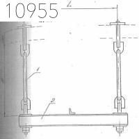 Траверса металлическая подвесная 12 мм 0312.49.00.000-60 СБ