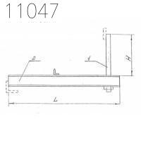Подвеска траверсы-балки 16 мм 0312.51.00.000-28 СБ