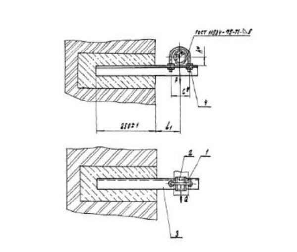 Опора подвижная двухрядная А14Б 573.000 в Перми
