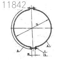 Фланец опорный 1ФО-24 1505 мм