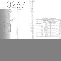 Крепление одной трубы на подвеске DN 108 Pmax 250 100°C 0312.18.00.000-03 СБ
